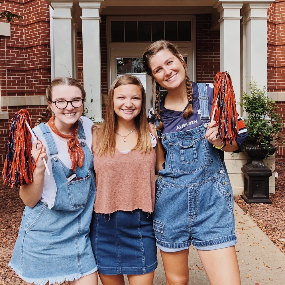 Free People Jean skirt